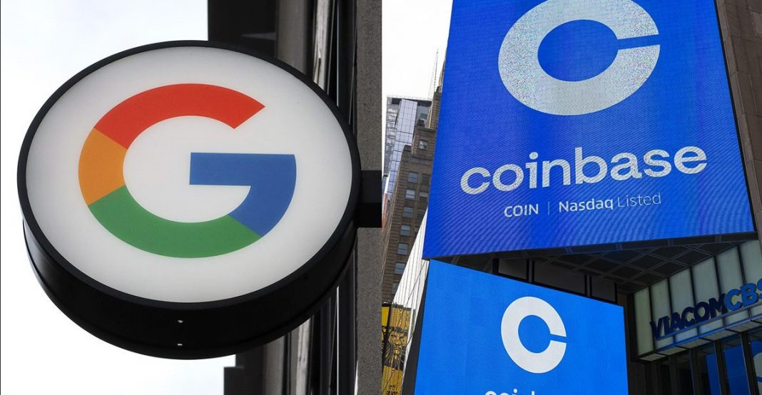 Coinbase hợp tác với Google đem lại nhiều cơ hội cho lĩnh vực tiền điện tử