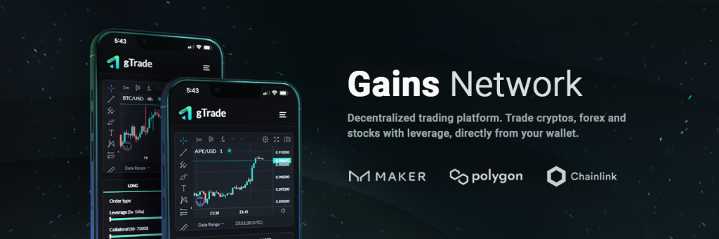 gTrade - Gains Network (GNS) - Polygon