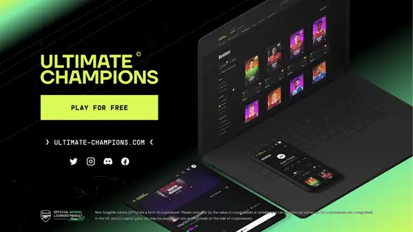 Ultimate Champions (CHAMP), dự án được Binance Labs đầu tư đã huy động thành công thêm 5 triệu USD