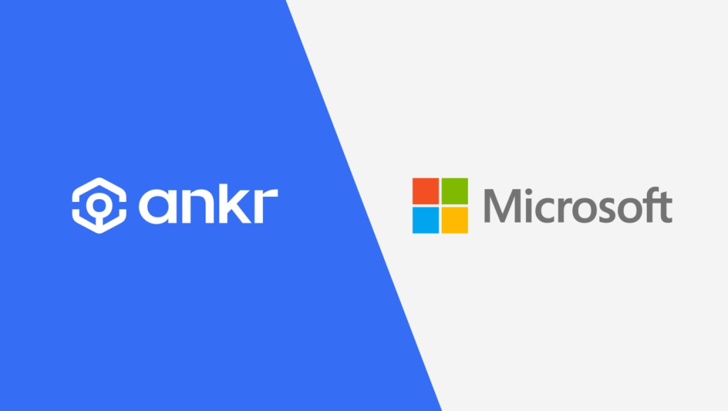 Microsoft hợp tác với Ankr để cung cấp dịch vụ cơ sở hạ tầng Node Blockchain