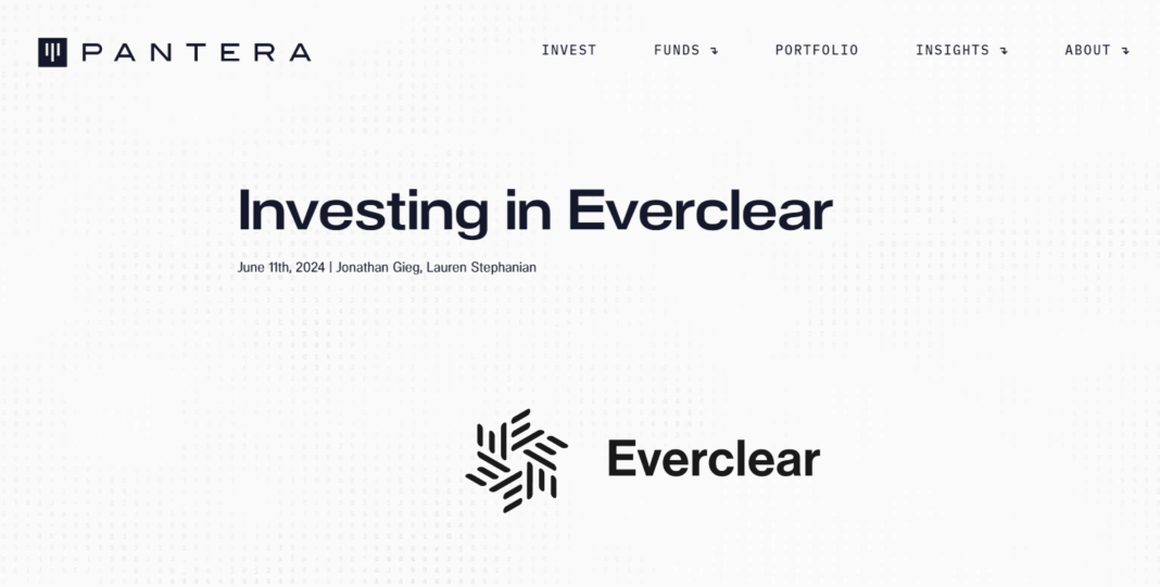 Pantera Capital: Everclear – kỷ nguyên mới của sự trừu tượng hóa chuỗi